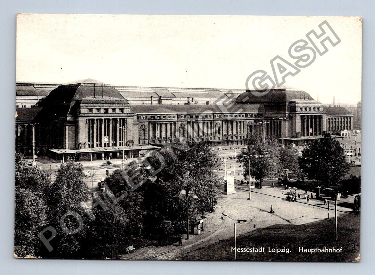 Pohlednice Německo Messestadt Leipzig Hauptbahnhof (M41338)