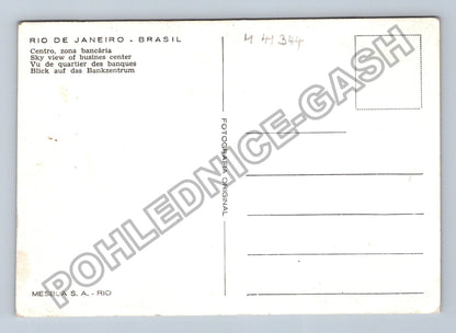 Pohlednice RIO DE JANEIRO BRASIL letecký pohled centrum (M41344)