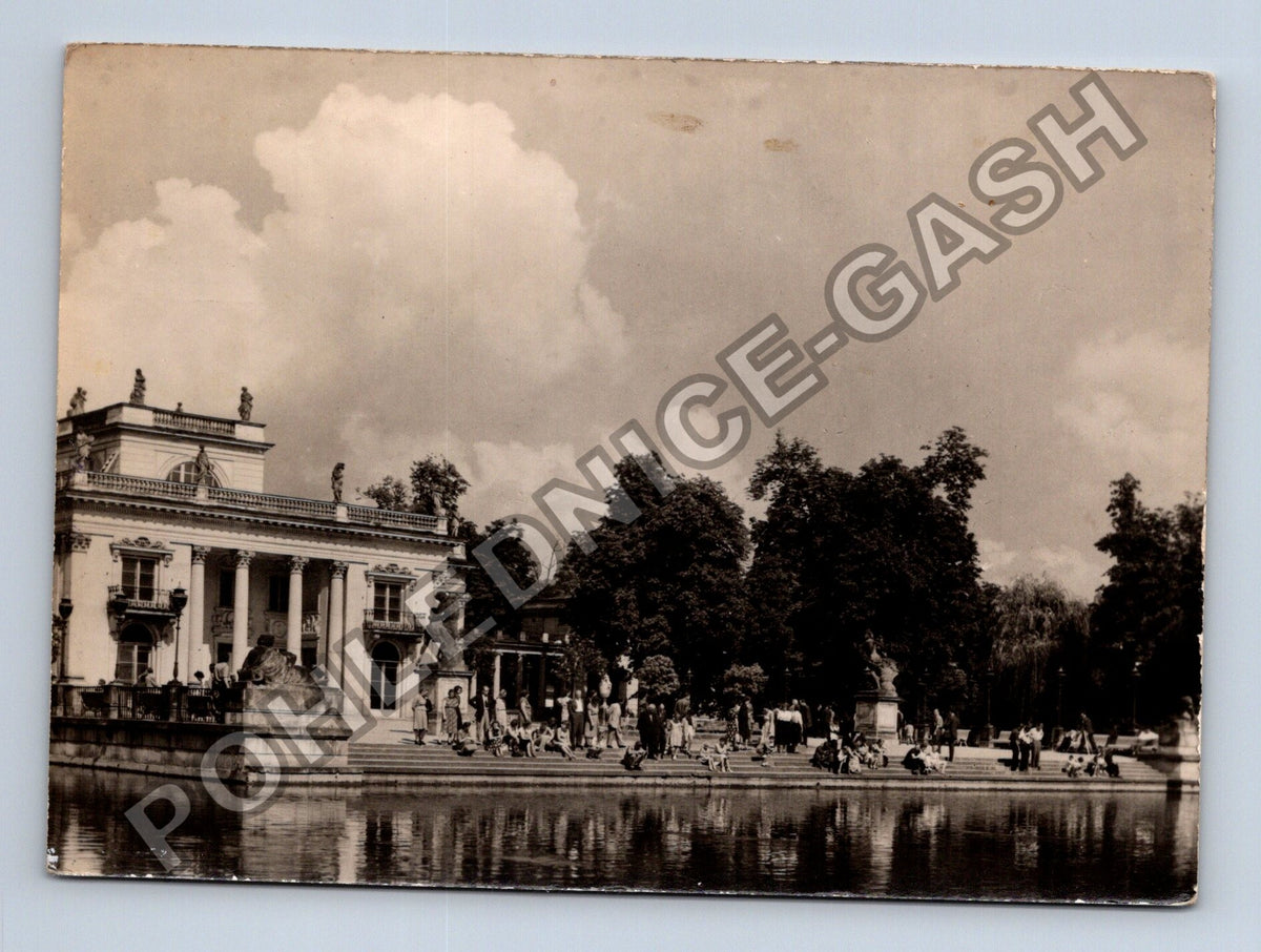 Pohlednice Polsko Varšava Palác na Vodě v Łazienkách (M41345)