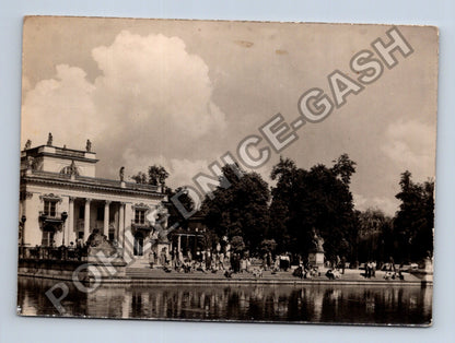 Pohlednice Polsko Varšava Palác na Vodě v Łazienkách (M41345)