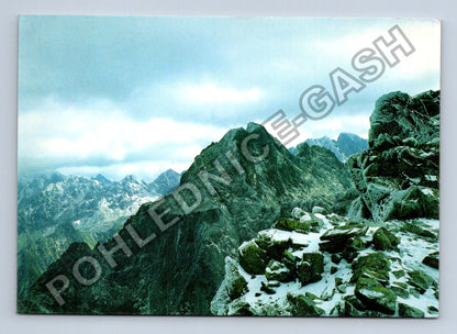 Pohlednice VYSOKÉ TATRY Končistá Gerlach 1993 (M41358)