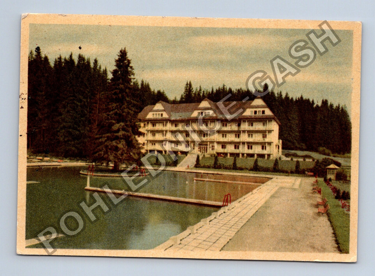 Pohlednice Slovensko Vyšné Ružbachy léčebný dům Dukla (M41360)