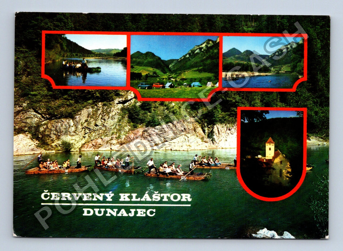 Pohlednice Slovensko Červený Kláštor Dunajec (M41367)
