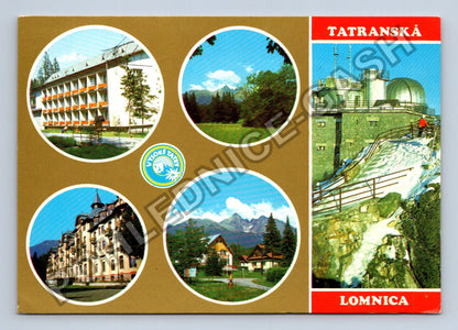 Pohlednice Slovensko Vysoké Tatry Tatranská Lomnica 1970 (M41369)
