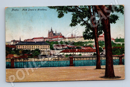 Pohlednice Praha Malá Strana a Hradčany starý motiv (M4137)