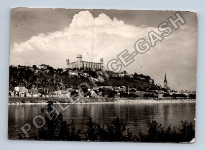 Pohlednice Slovensko Bratislava hrad Dunaj (M41395)