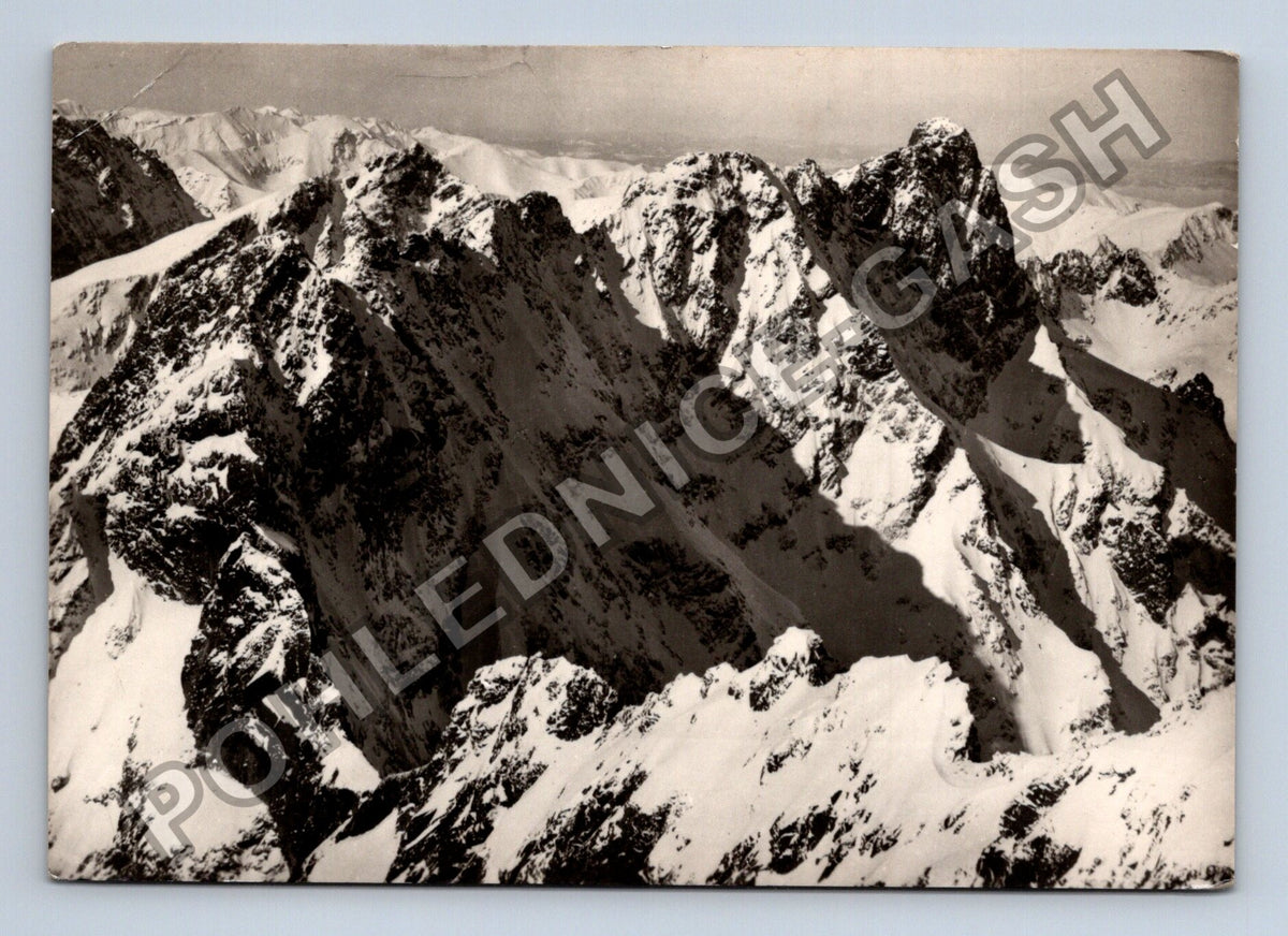 Pohlednice Vysoké Tatry pohled z Rysov na Mengusovské štíty (M41399)