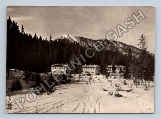 Pohlednice NÍZKÉ TATRY Jasná Tři domky v Orupnom 1960 (M41400)