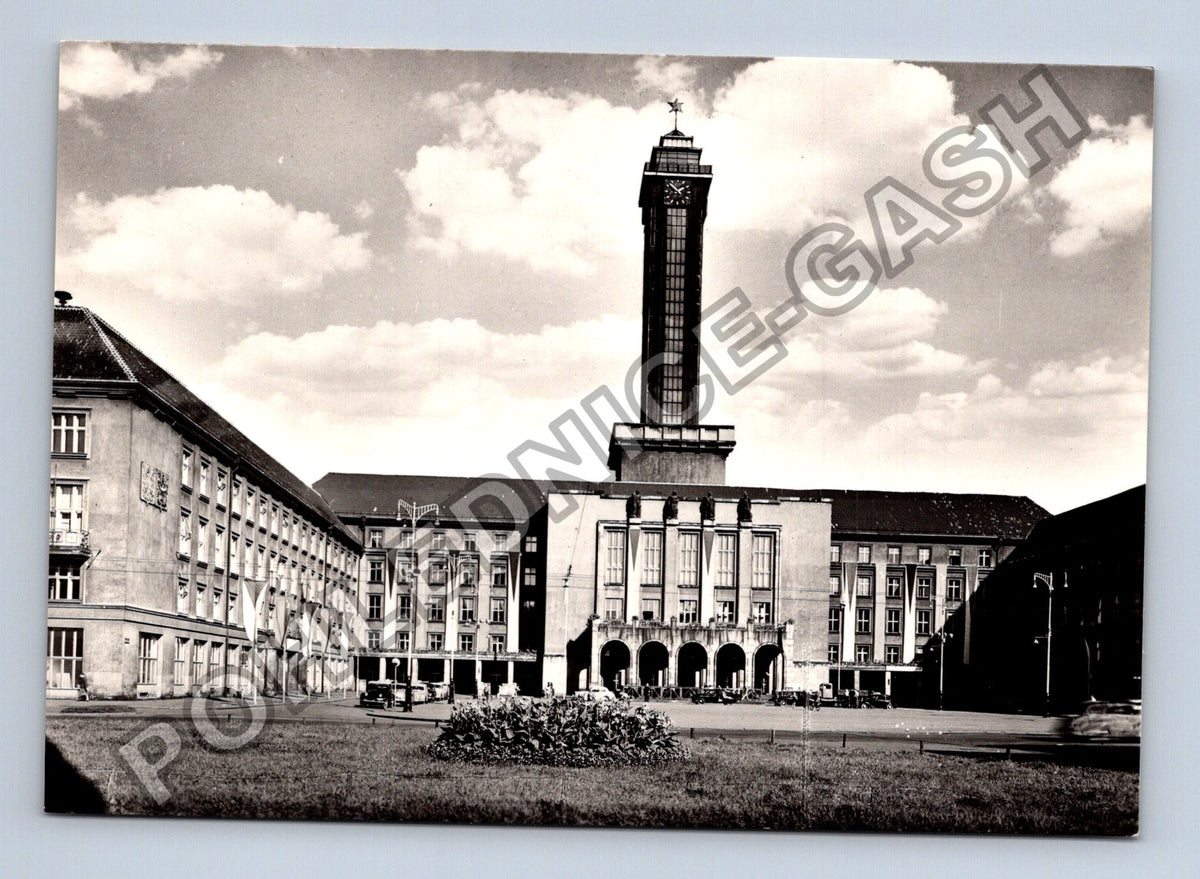 Pohlednice Ostrava Stalinovo náměstí Nová radnice (M41409)