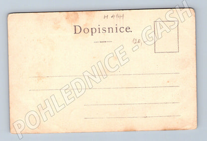 Pohlednice Praha Hradčany a sv Víta černobílý motiv (M4141)