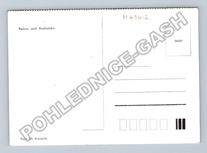 Pohlednice Rožnov pod Radhoštěm letecký pohled (M41412)