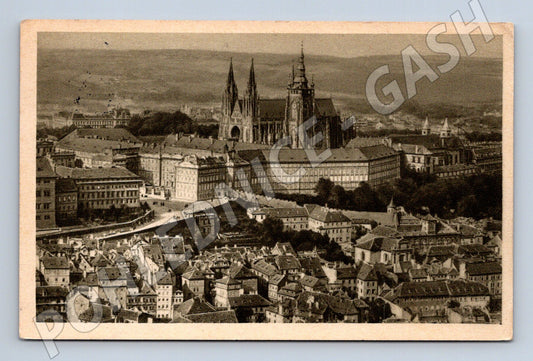 Pohlednice Praha Hradčany historický motiv (M4142)