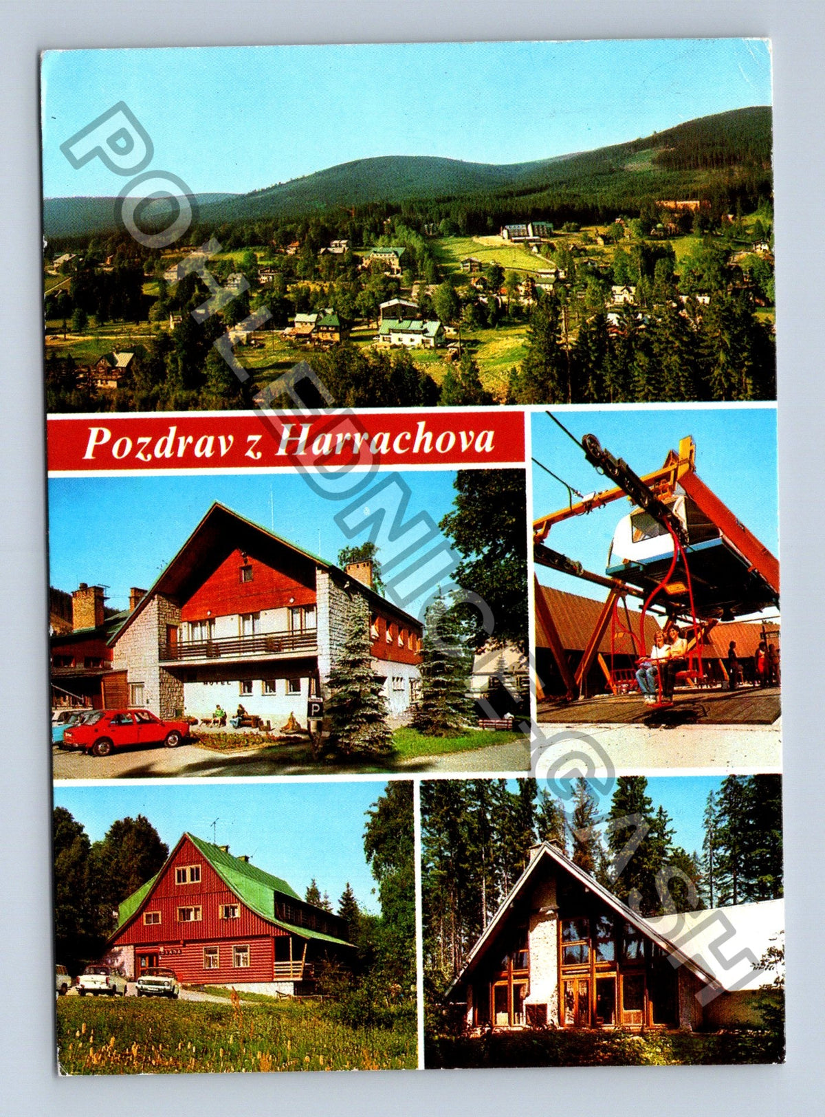 Pohlednice Harrachov Čertovy hory hotel Chata Diana (M41421)