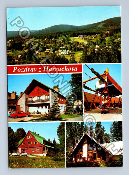 Pohlednice Harrachov Čertovy hory hotel Chata Diana (M41421)