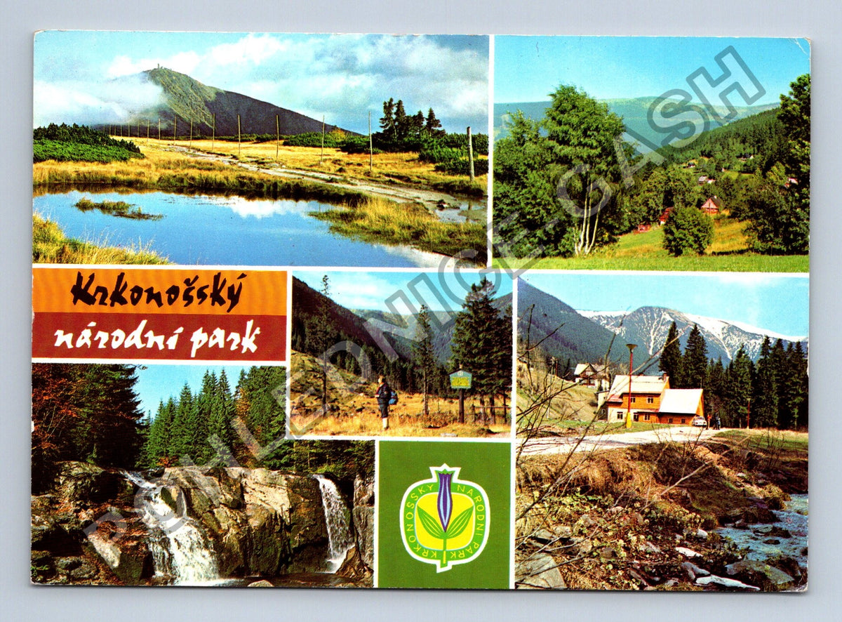 Pohlednice Krkonošský národní park Sněžka Obří důl 1967 (M41427)