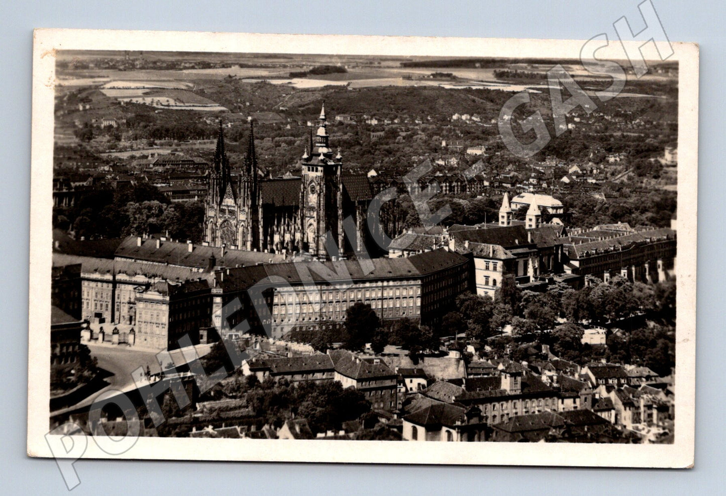 Pohlednice Praha Hradčany historický motiv ČSR (M4143)