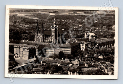 Pohlednice Praha Hradčany historický motiv ČSR (M4143)