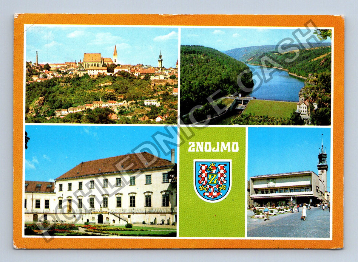 Pohlednice Znojmo koláž motivů (M41438)