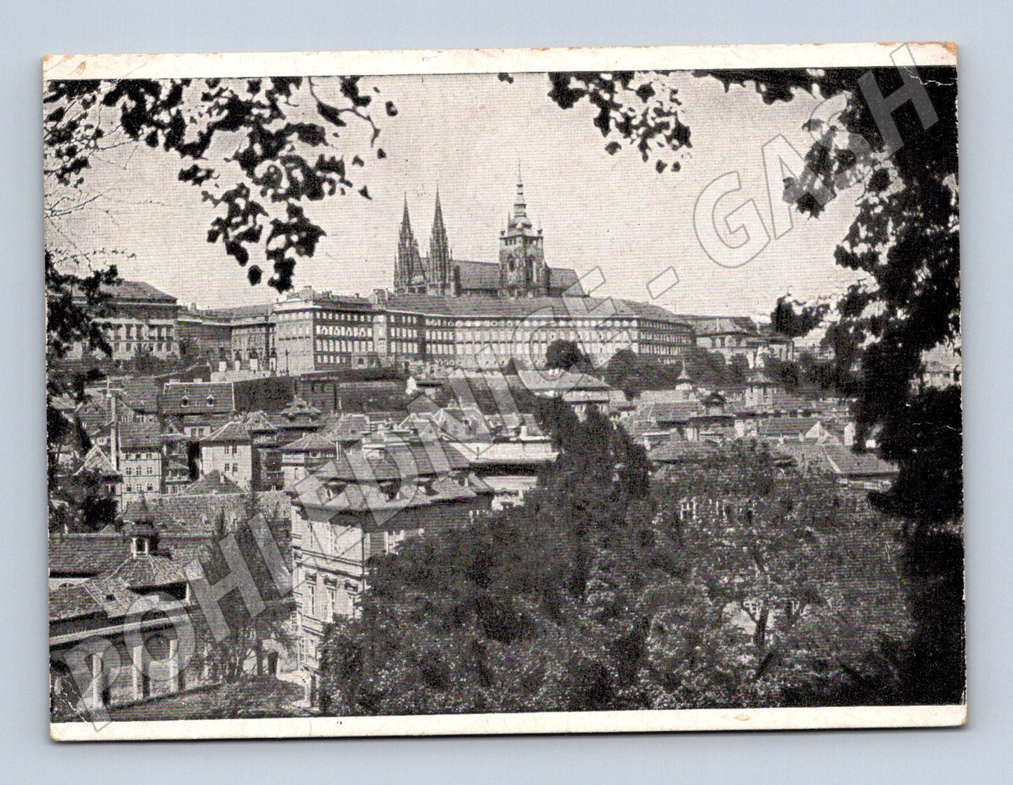 Pohlednice Praha Hradčany historická kolorovaná (M4144)