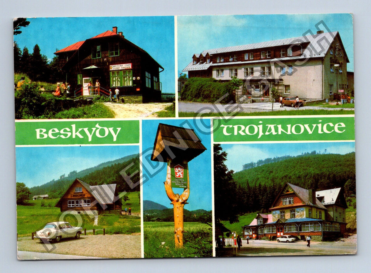 Pohlednice Beskydy Trojanovice Chata Velký Javorník Hotel (M41445)
