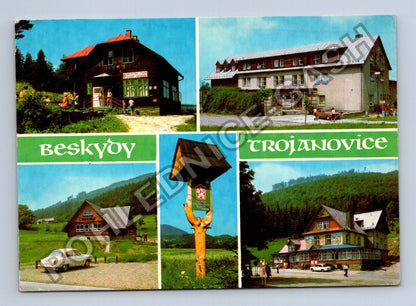 Pohlednice Beskydy Trojanovice Chata Velký Javorník Hotel (M41445)