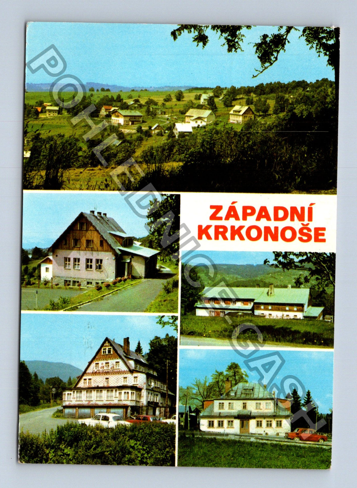 Pohlednice Západní Krkonoše Jestřabí Roudnice Vítkovice Horní (M41448)