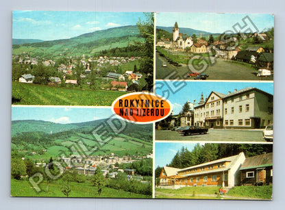 Pohlednice Rokytnice nad Jizerou koláž motivů (M41449)