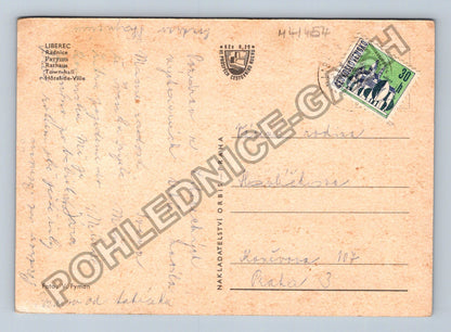 Pohlednice Liberec Radnice (M41454)