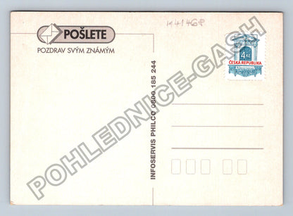 Pohlednice Philco pračka 30 let v Čechách reklama (M41468)