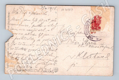 Pohlednice Praha Malá Strana kolorovaný motiv (M4147)