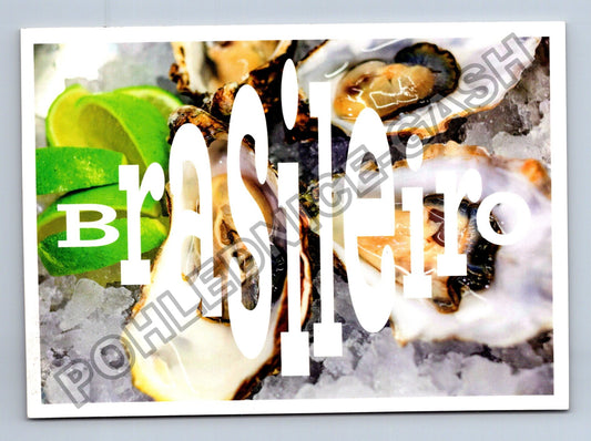 Pohlednice Brazílie ústřice Ambi restaurante (M41471)