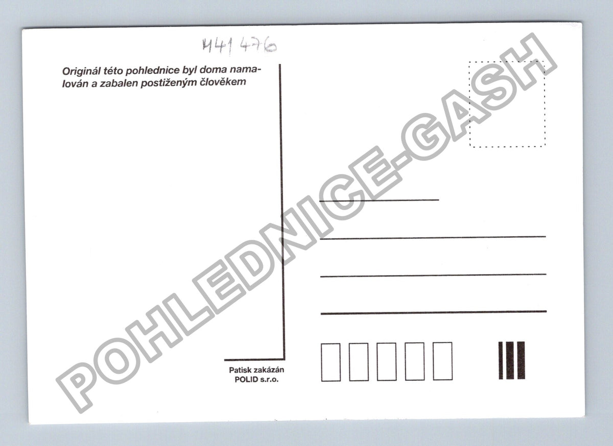 Pohlednice Hodně úspěchů v životě kreslený motiv (M41476)