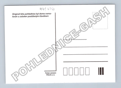 Pohlednice Hodně úspěchů v životě kreslený motiv (M41476)