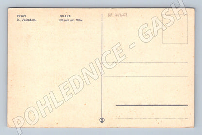 Pohlednice Praha Chrám sv Víta starý motiv (M4149)