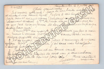 Pohlednice Francie Rambouillet Bonné Fête 1921 (M41551)