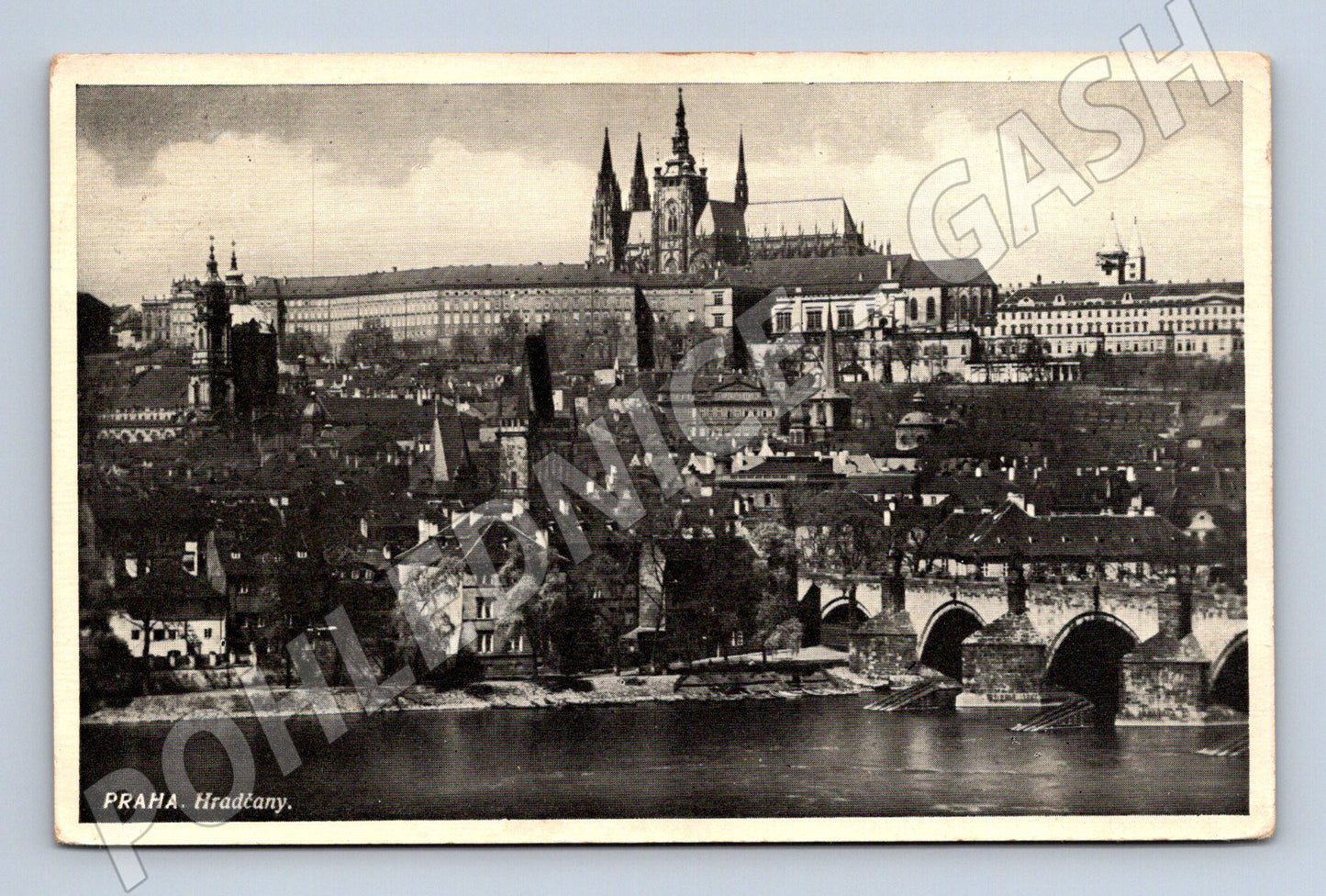 Pohlednice Praha Hradčany historický motiv (M4156)