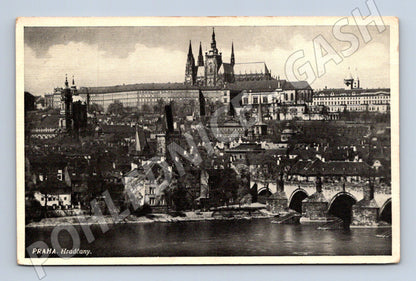 Pohlednice Praha Hradčany historický motiv (M4156)