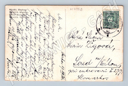 Pohlednice Praha Hradčany historický motiv (M4156)