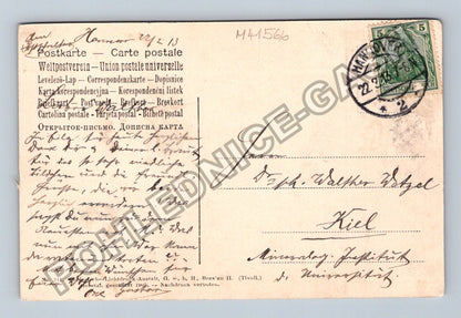 Pohlednice Německo Kiel sněženky 1913 (M41566)