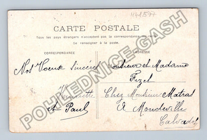 Pohlednice Francie květiny nápis Amitié (M41577)
