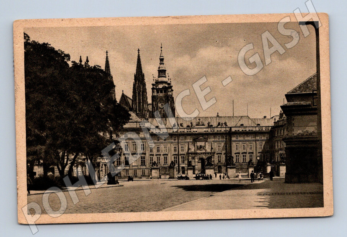 Pohlednice Praha Pražský hrad historický motiv (M4159)