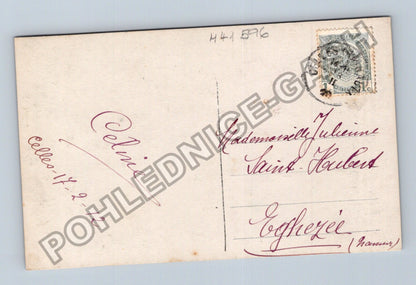 Pohlednice Francie růže Céline 1912 (M41596)