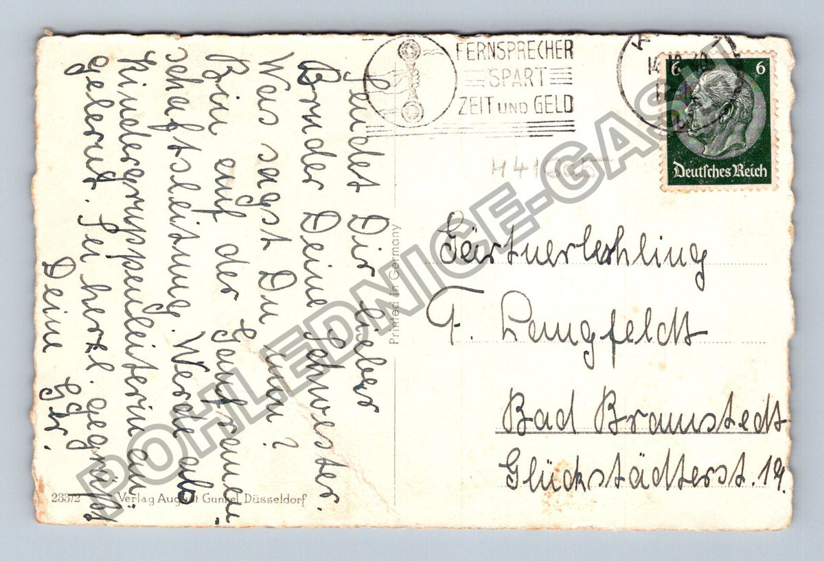 Pohlednice Německo Kytice kopretin Herzliche Glückwünsche (M41605)