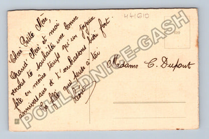 Pohlednice Francie květiny Bonne Fete 1939 (M41610)