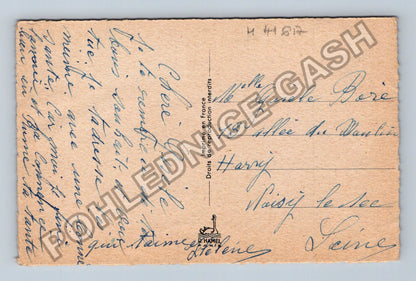 Pohlednice Francie kytice růží (M41617)