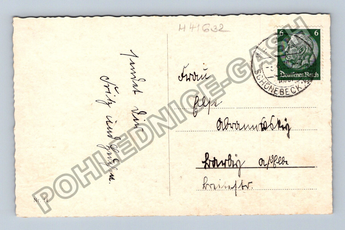 Pohlednice Německo květiny k narozeninám Herzlichen (M41632)
