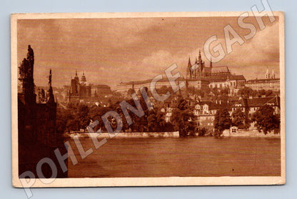 Pohlednice Praha Hradčany pohled na Pražský hrad (M4164)