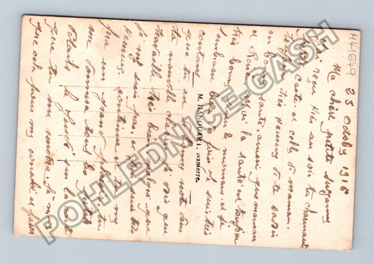 Pohlednice Francie květiny růže 1918 (M41649)