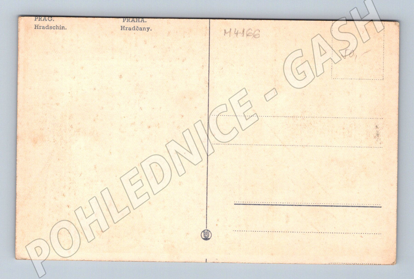 Pohlednice Praha Hradčany historický motiv (M4166)
