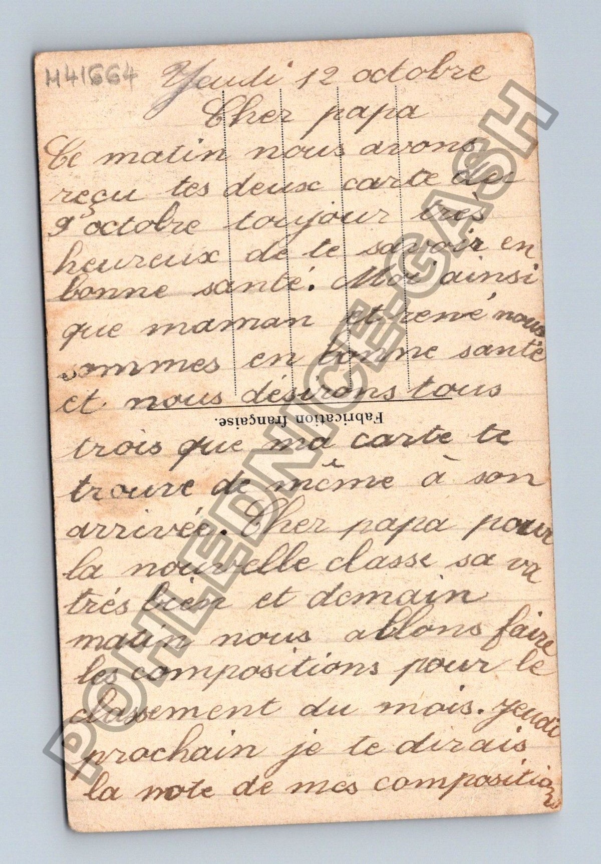 Pohlednice Francie kytice růží (M41664)
